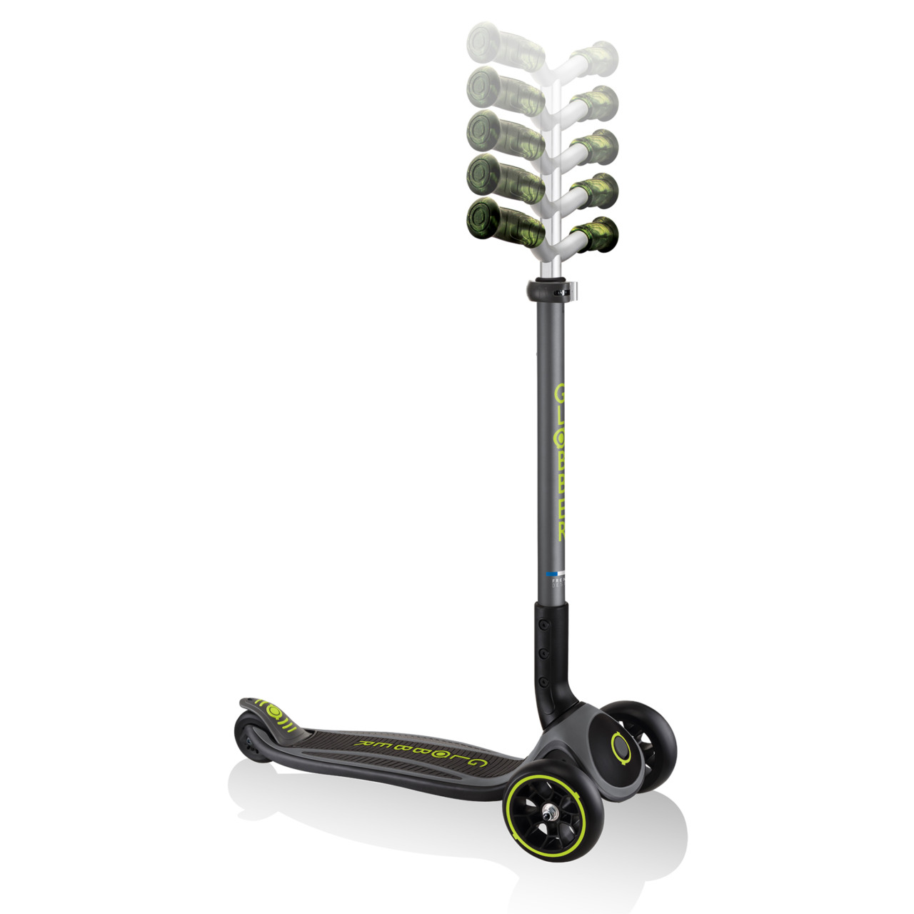 664 106 Adjustable Large 3 Wheel Kick Scooter