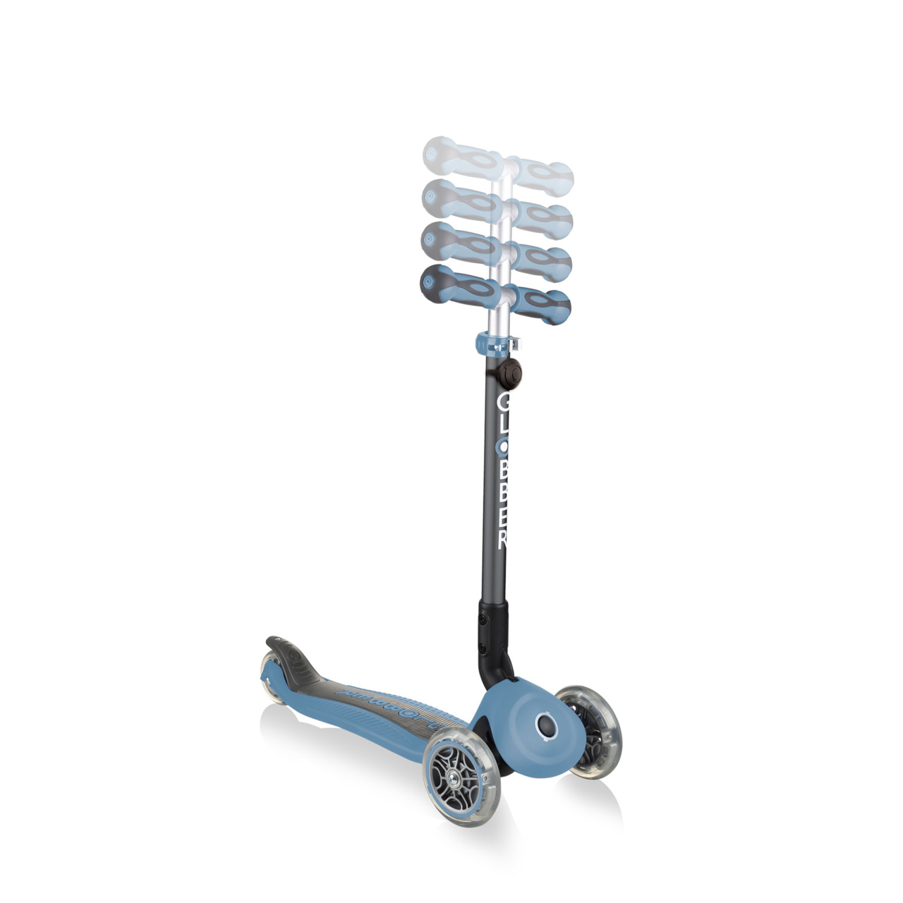 648 200 Blue Scooter With Adjustable T Bar