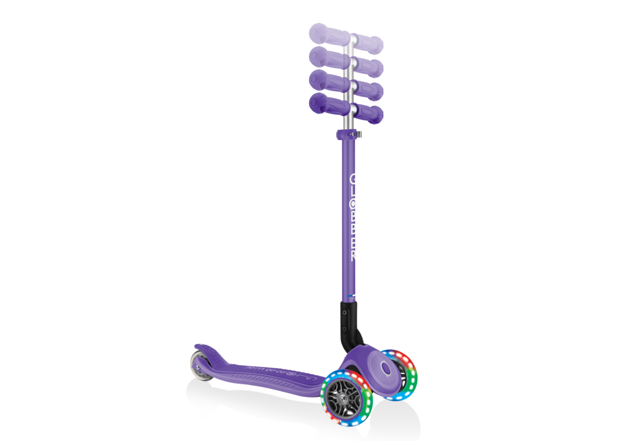 Scooter With Flashing Wheels