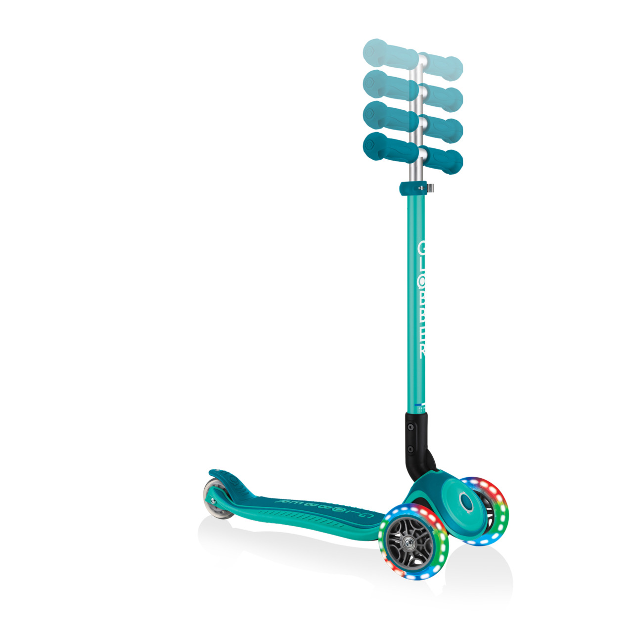 439 107 Adjustable 3 Wheel Scooter With Lights