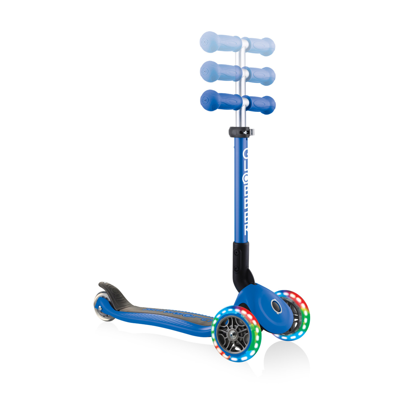 437 100 Blue Scooter With Adjustable T Bar