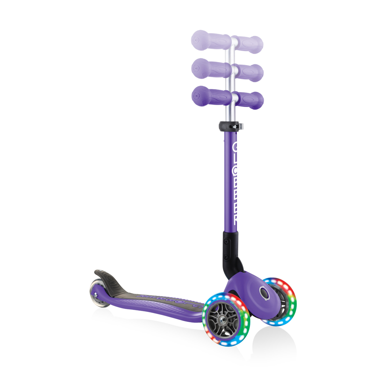 437 103 Purple Scooter With Adjustable T Bar