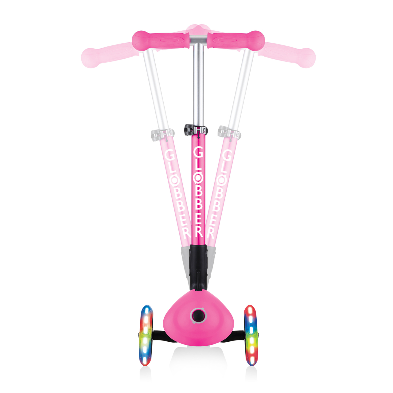 433 110 Light Up Scooter With Steering Lock System