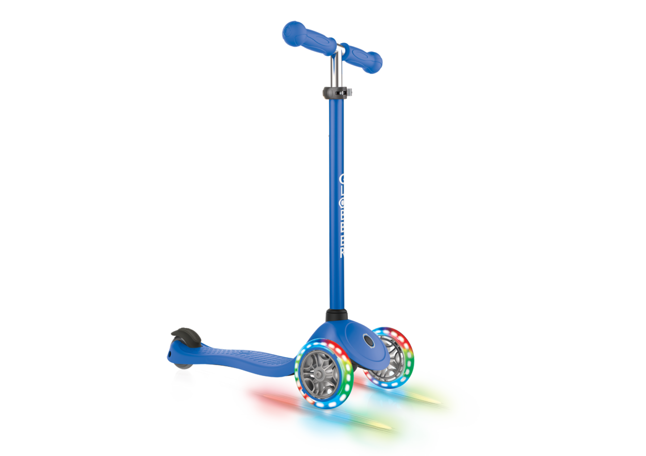 Scooter With Lights On Wheels