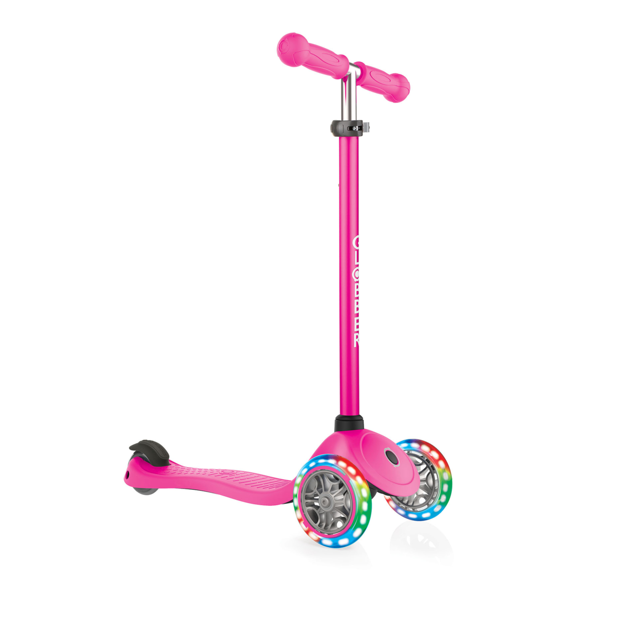 423 110 3 Pink Scooter With Two Front Light On Wheels