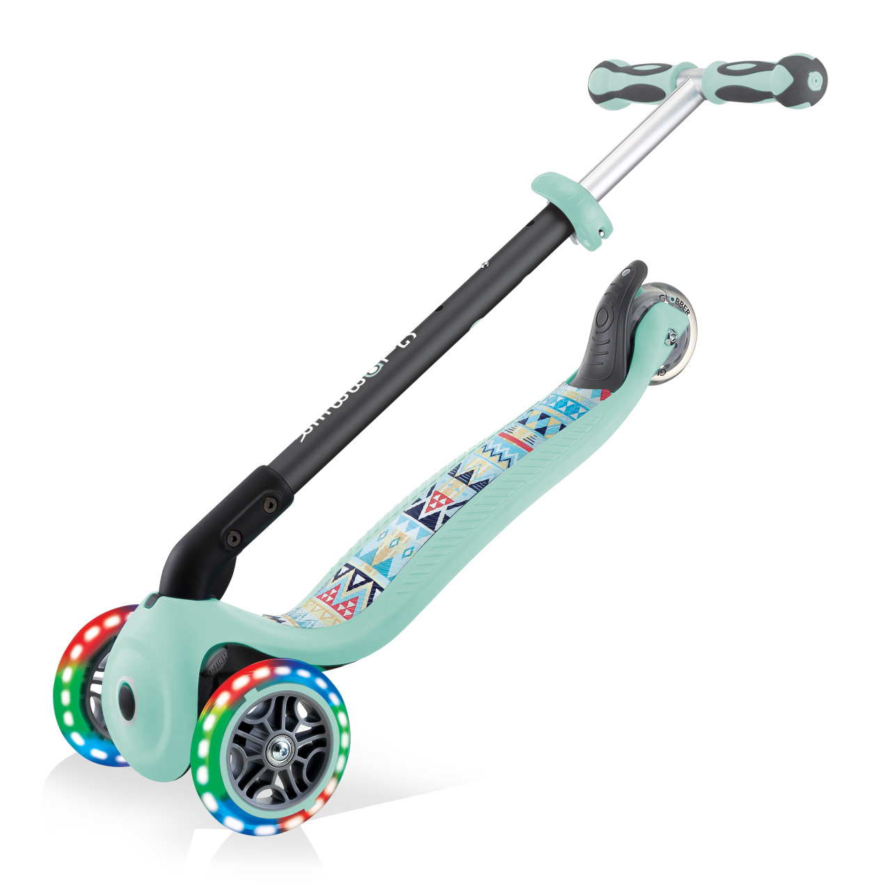 3 Wheel Foldable Scooter For Toddlers GO UP DELUXE FANTASY LIGHTS