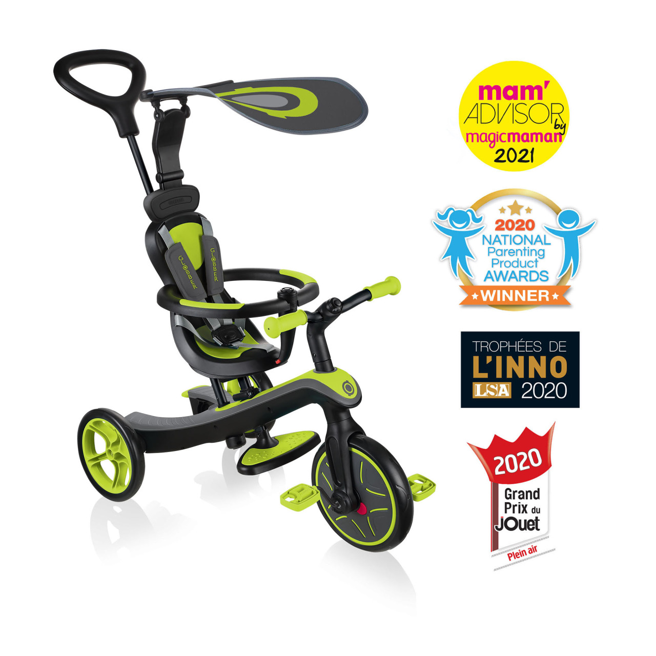 4 In 1 Tricycle Infant Trike