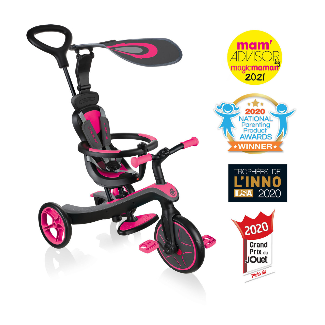 4 In 1 Tricycle Infant Trike