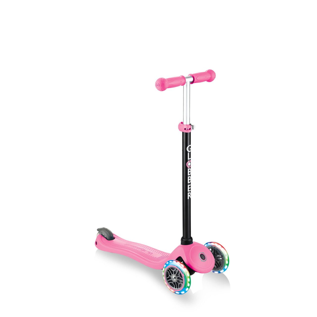 GO UP SPORTY PLUS LIGHTS Scooter With Seat Scooter Mode Deep Pink