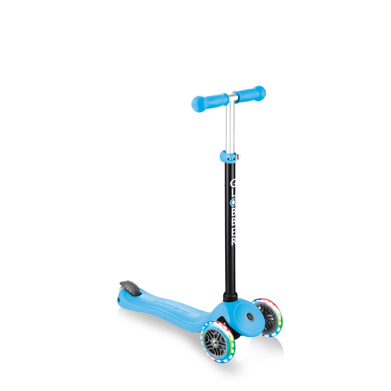 GO UP SPORTY PLUS LIGHTS Scooter With Seat Scooter Mode Sky Blue