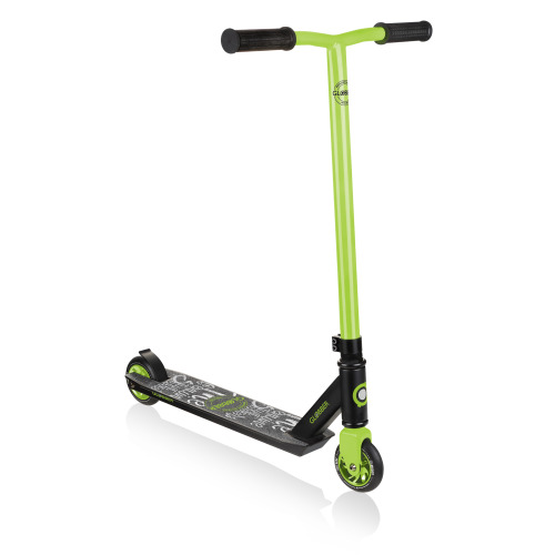 Globber GS 360 Best Stunt Scooters For Kids And Teens Aged 8 Fixed Handlebars Green