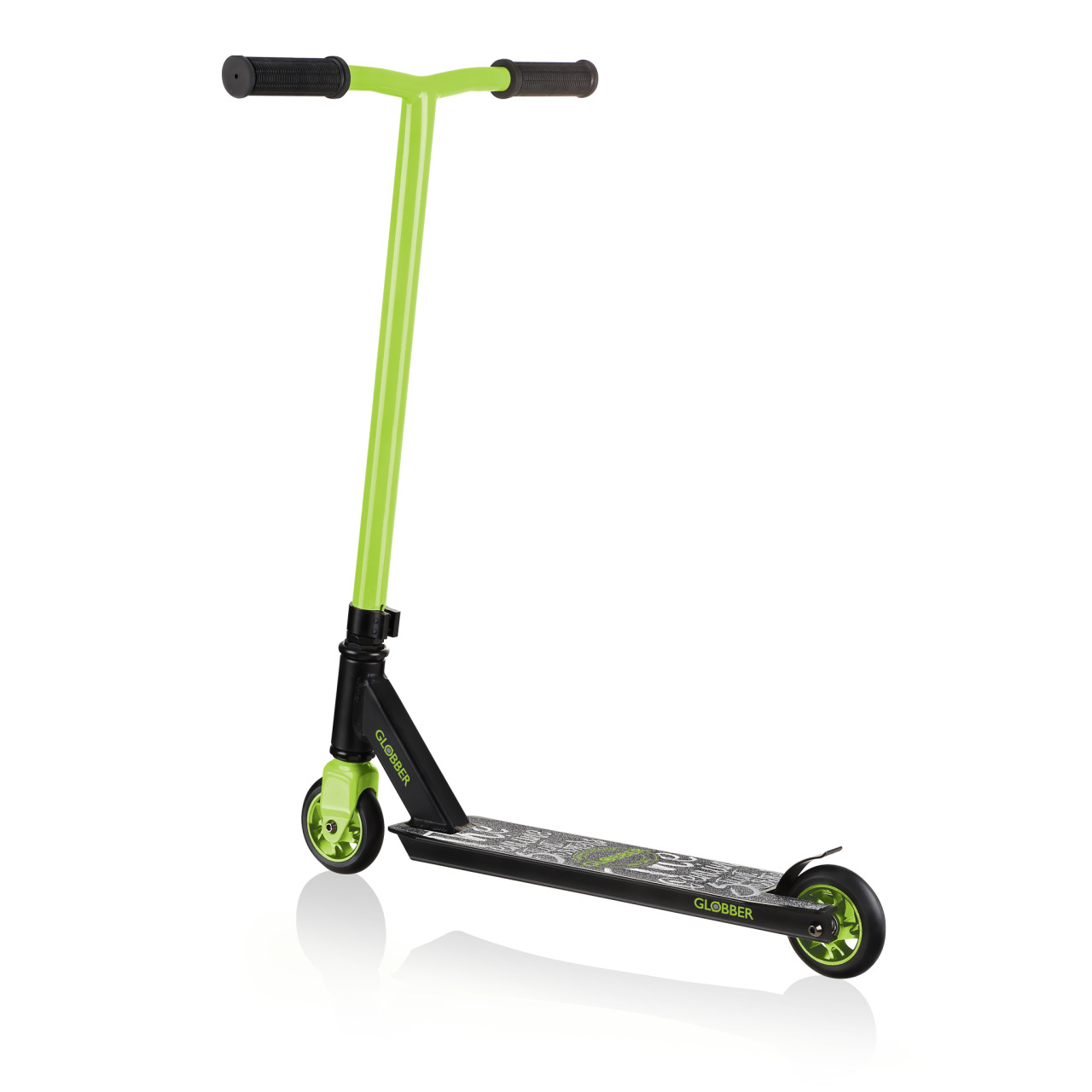 Globber GS 360 Best Stunt Scooters For Kids And Teens Aged 8 Robust Stunt Scooter Green