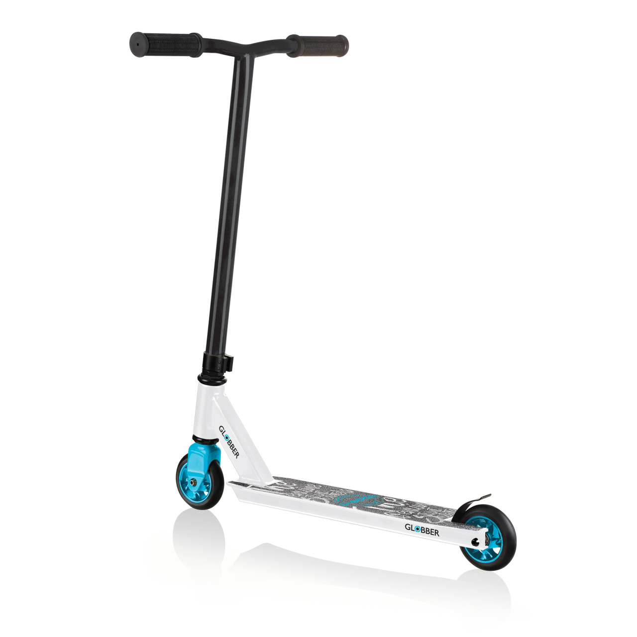 Globber GS 360 Best Stunt Scooters For Kids And Teens Aged 8 Robust Stunt Scooter White