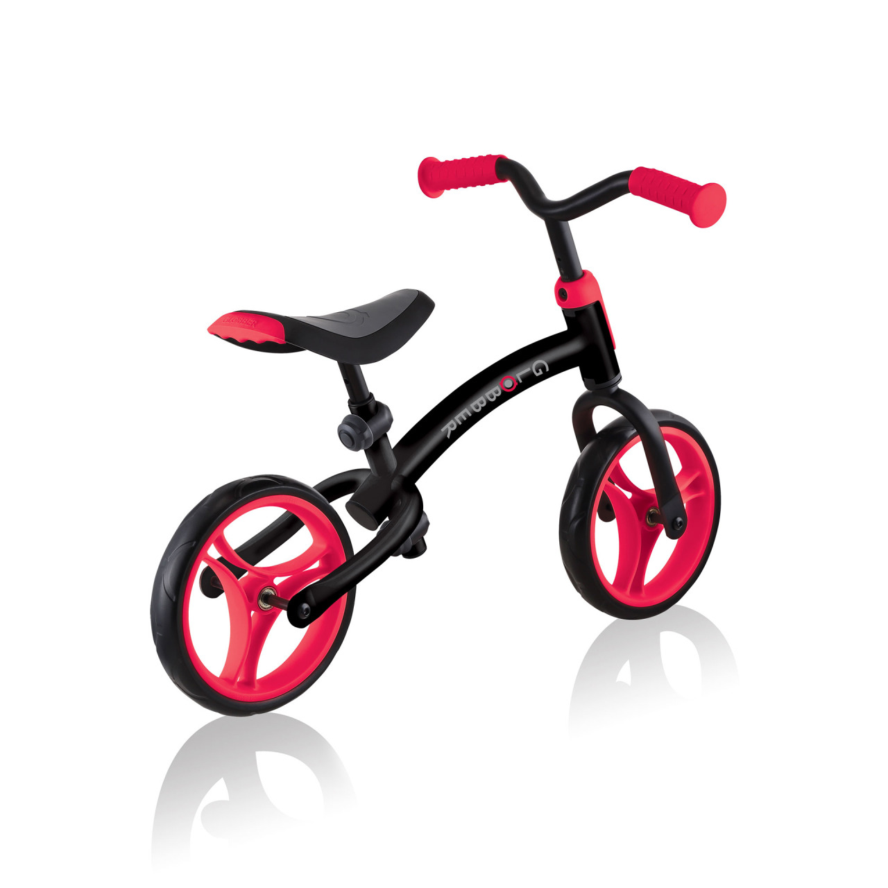 Adjustable Red Balance Bike For Toddlers