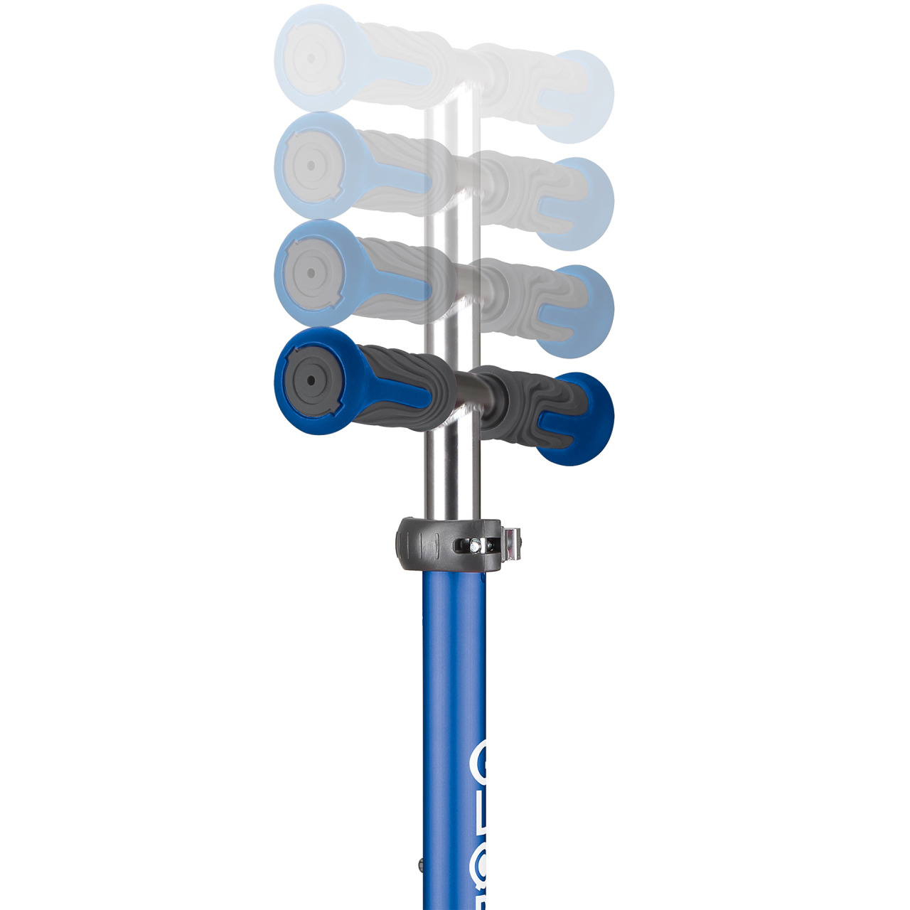Blue Scooter For Kids With Adjustable T Bar