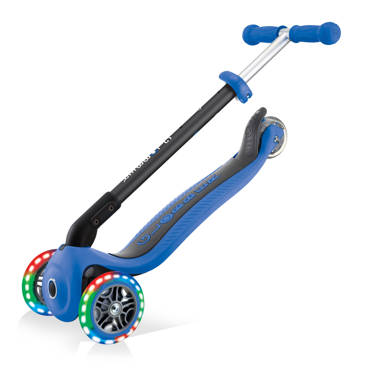 Light Up Foldable Scooter With Seat