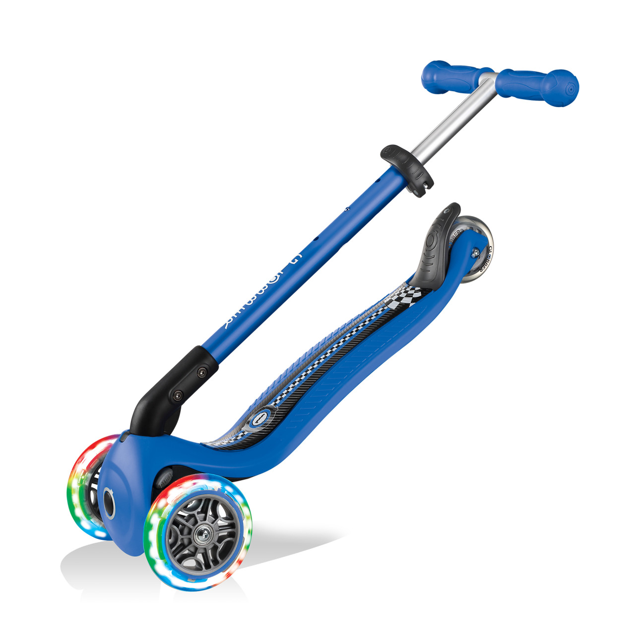 Light Up Scooter For Kids Trolley Mode