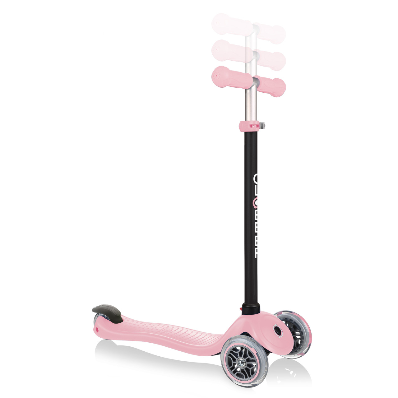 Pink Scooter With Adjustable T Bar