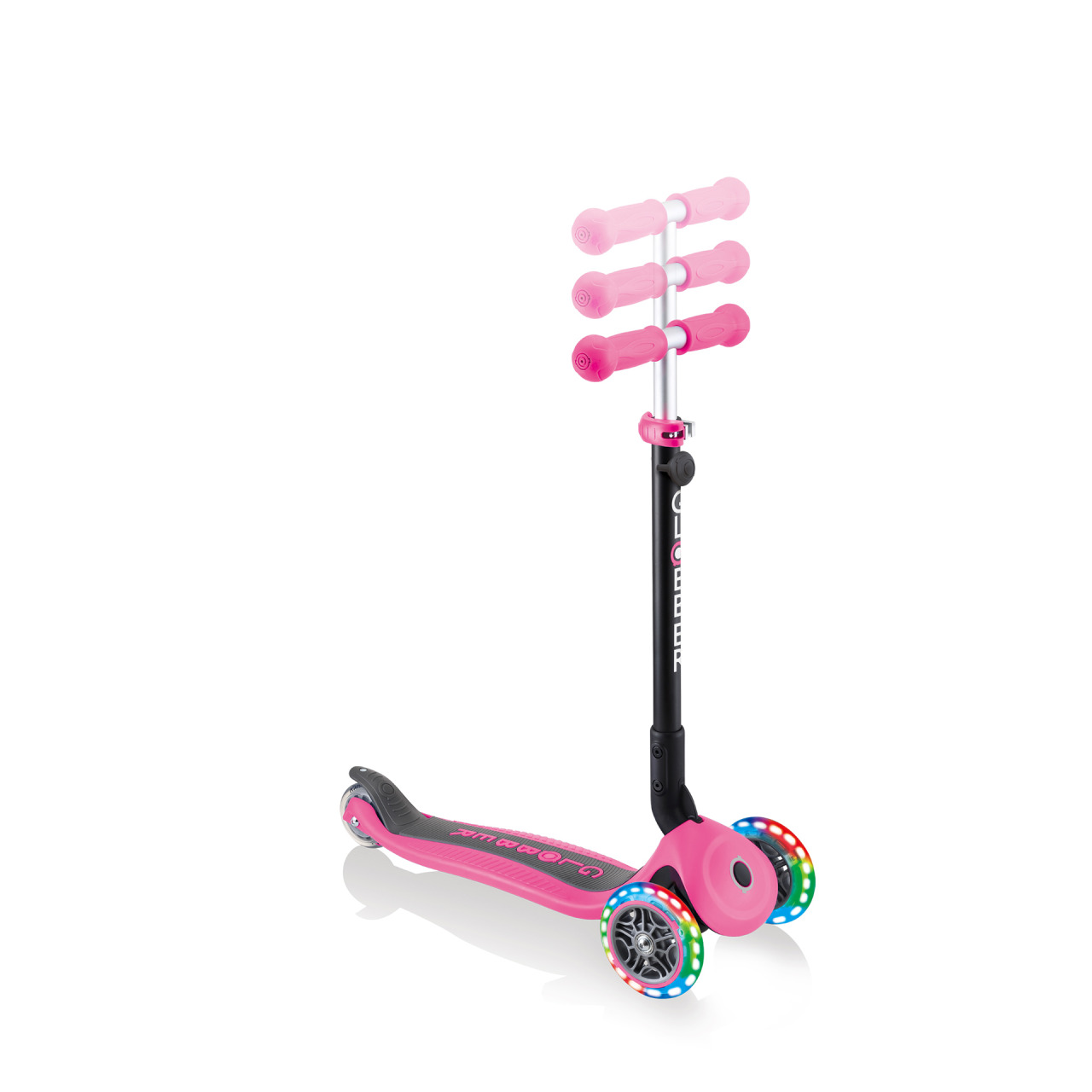 Pink Scooter With Adjustable T Bar