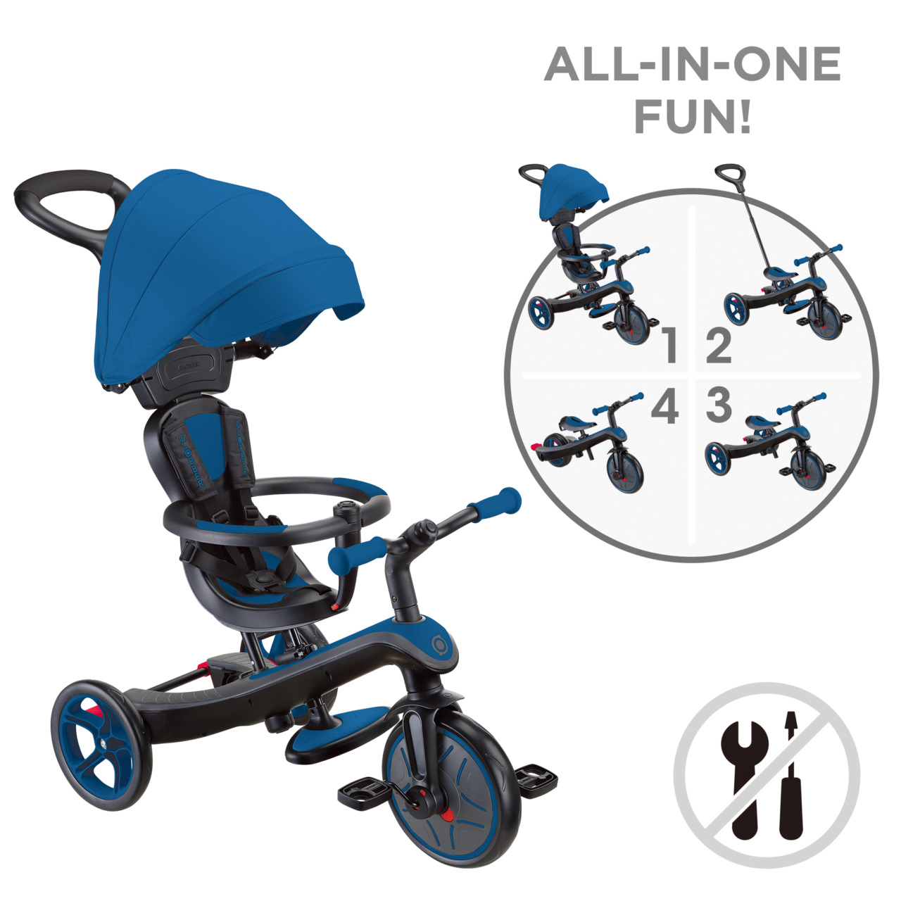 634 100 All In One Tricycle Tool Less