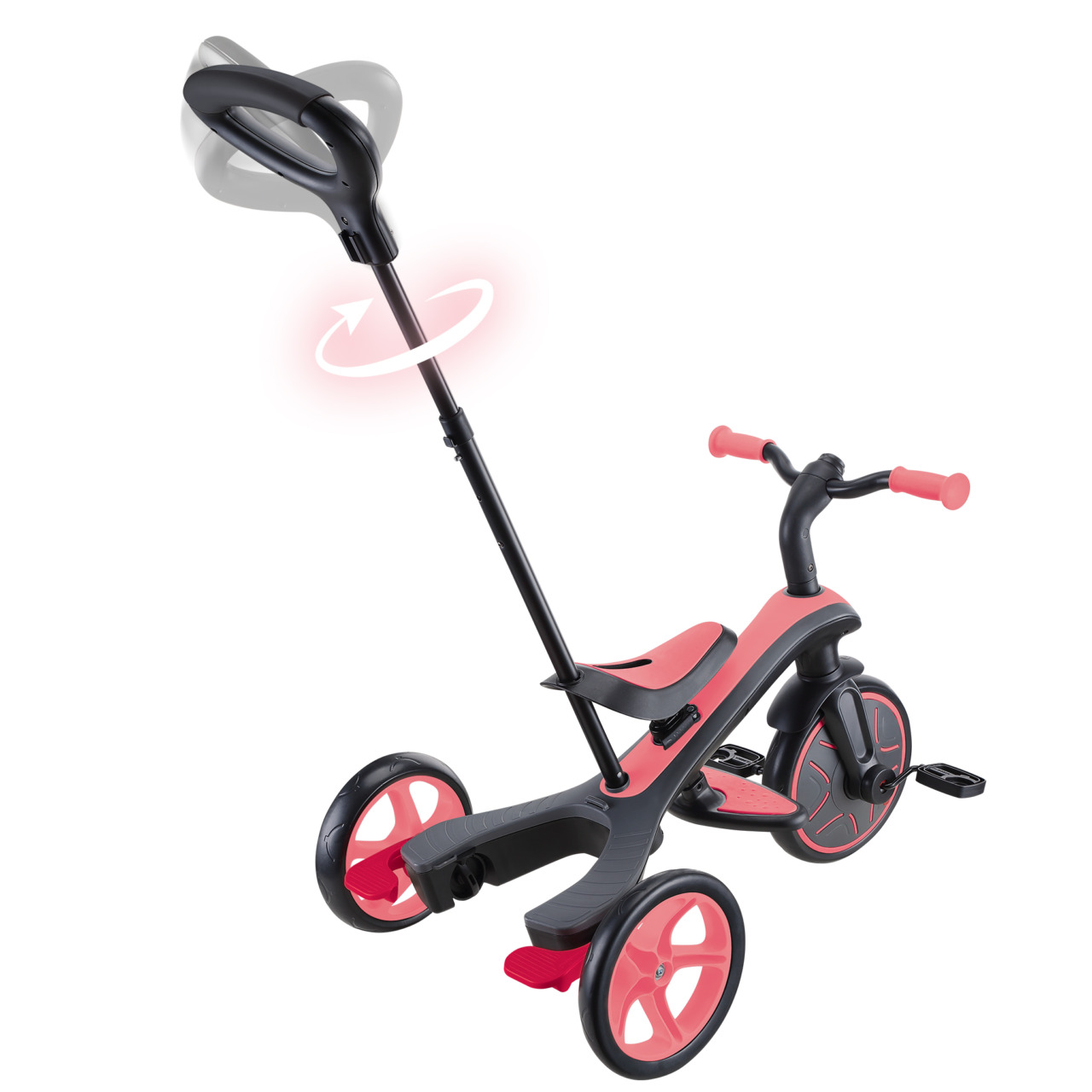 634 110 Tricycle With 2 Height Adjustable Parent Handle
