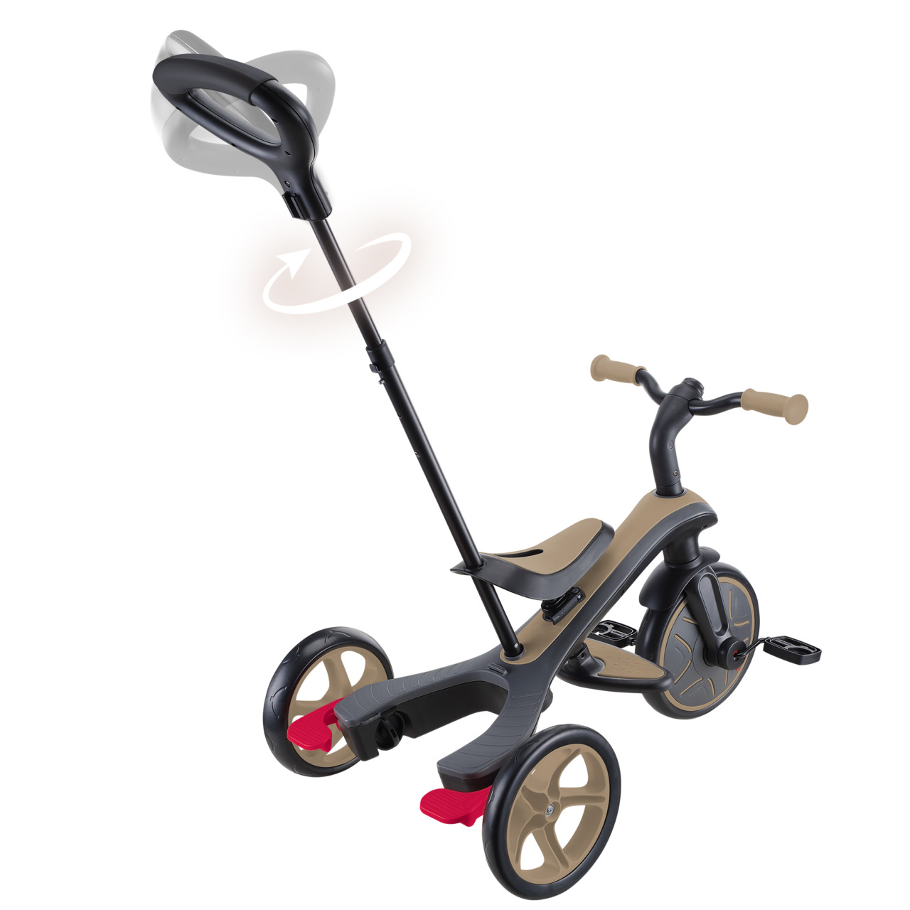 634 231 Tricycle With 2 Height Adjustable Parent Handle