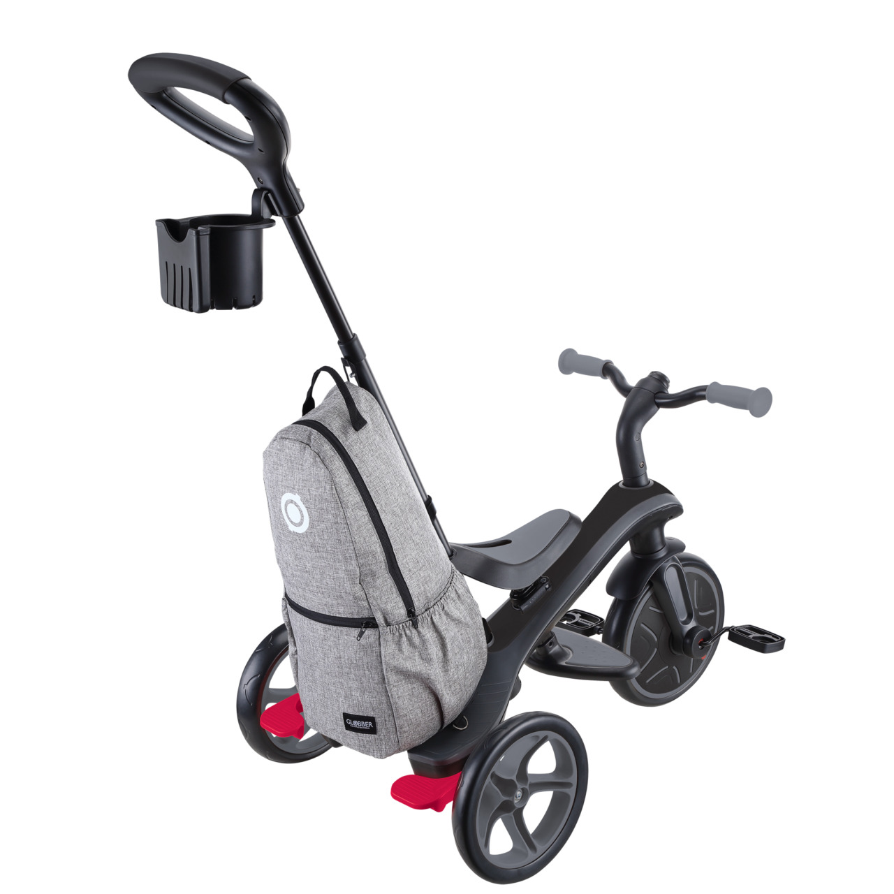 636 120 Tricycle With 2 Height Adjustable Parent Handle
