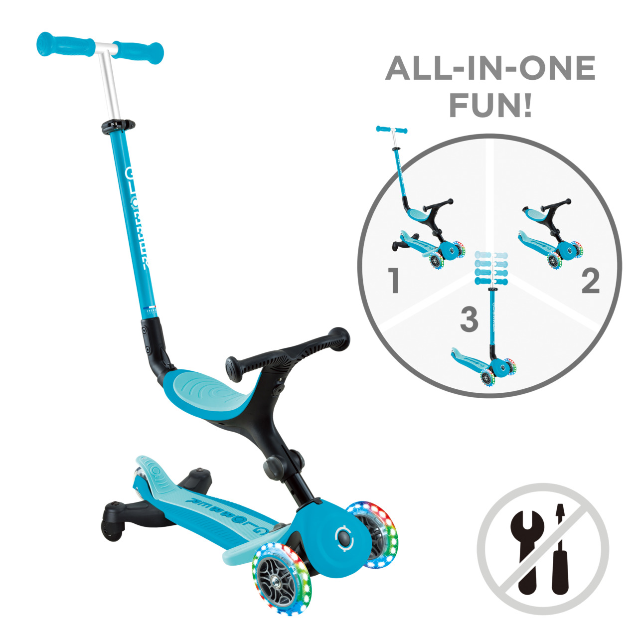 749 300 All In One 3 Wheel Scooter For Kids