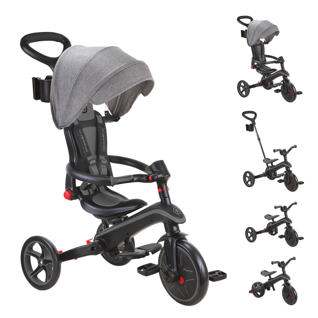 732 120 2 Foldable Trike 4modes