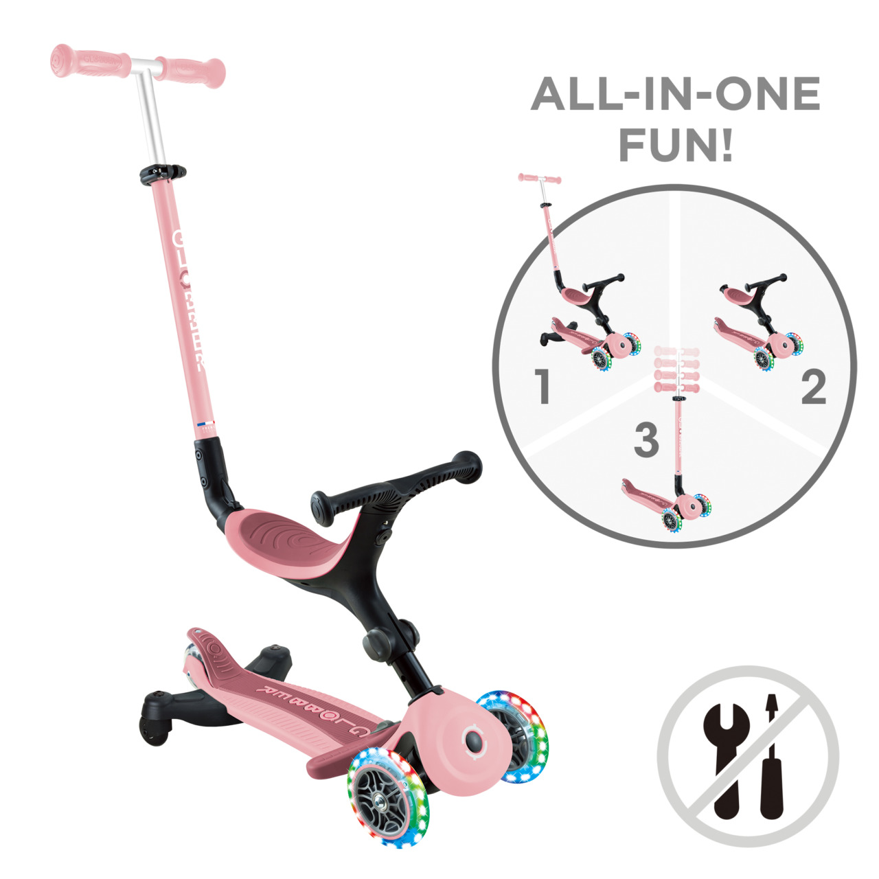 749 310 All In One 3 Wheel Scooter For Kids