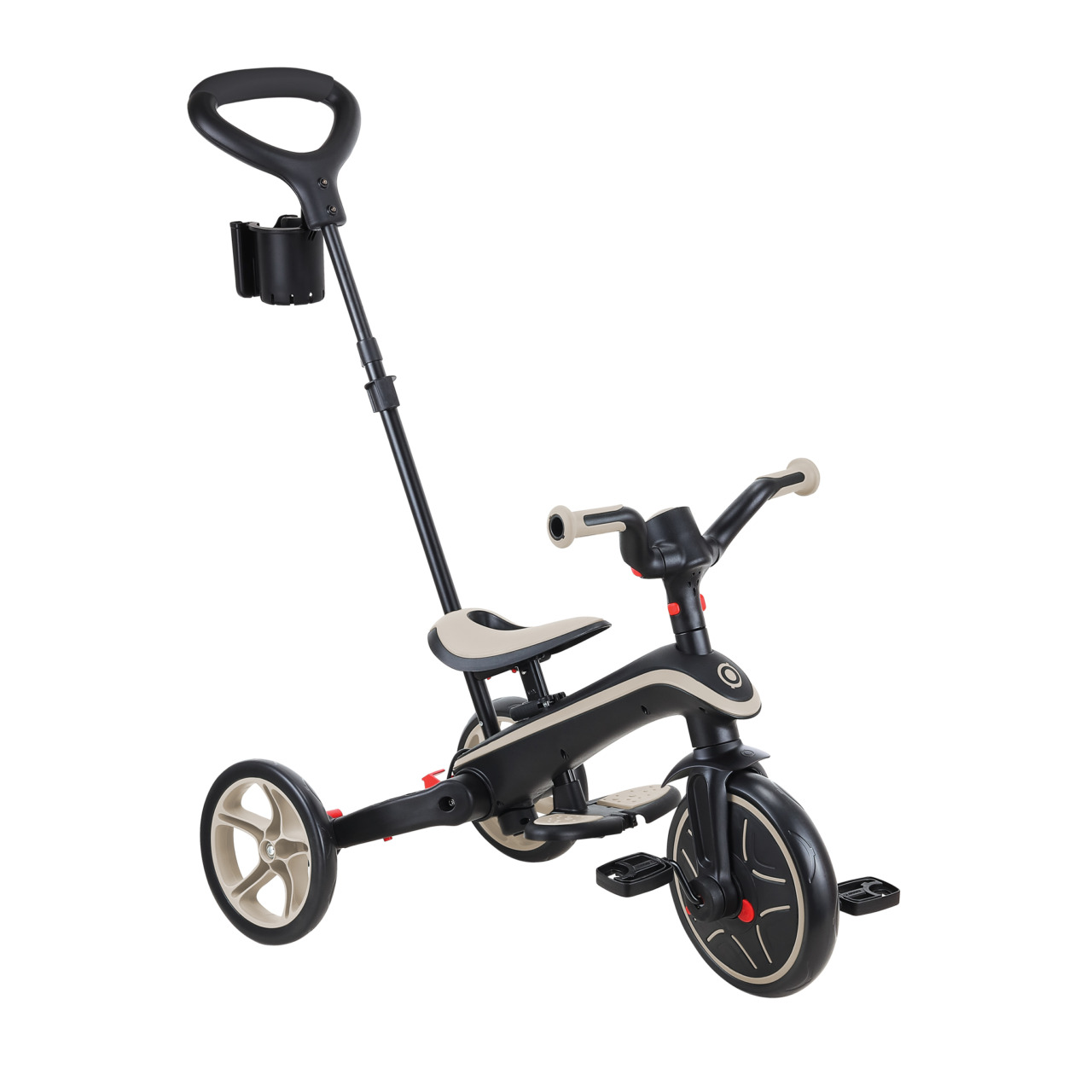 732 466 2 Foldable Tricycle With Push Handle