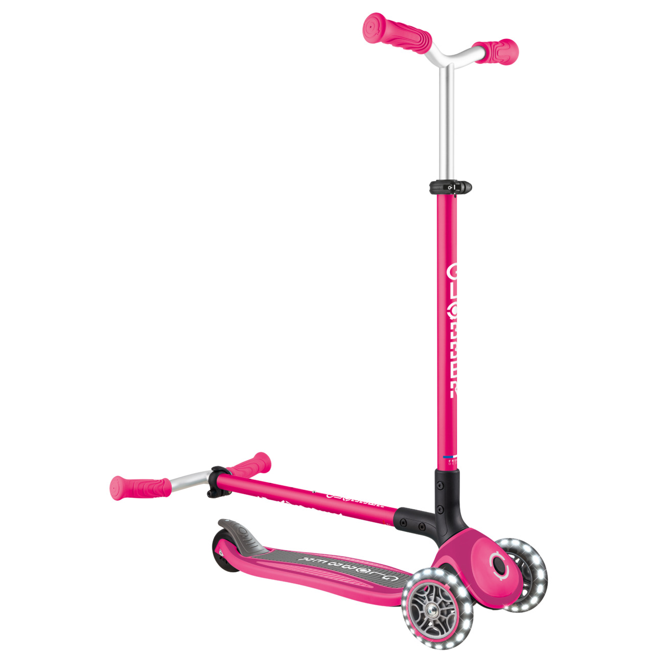 663 110 Foldable Scooter With Led Lights