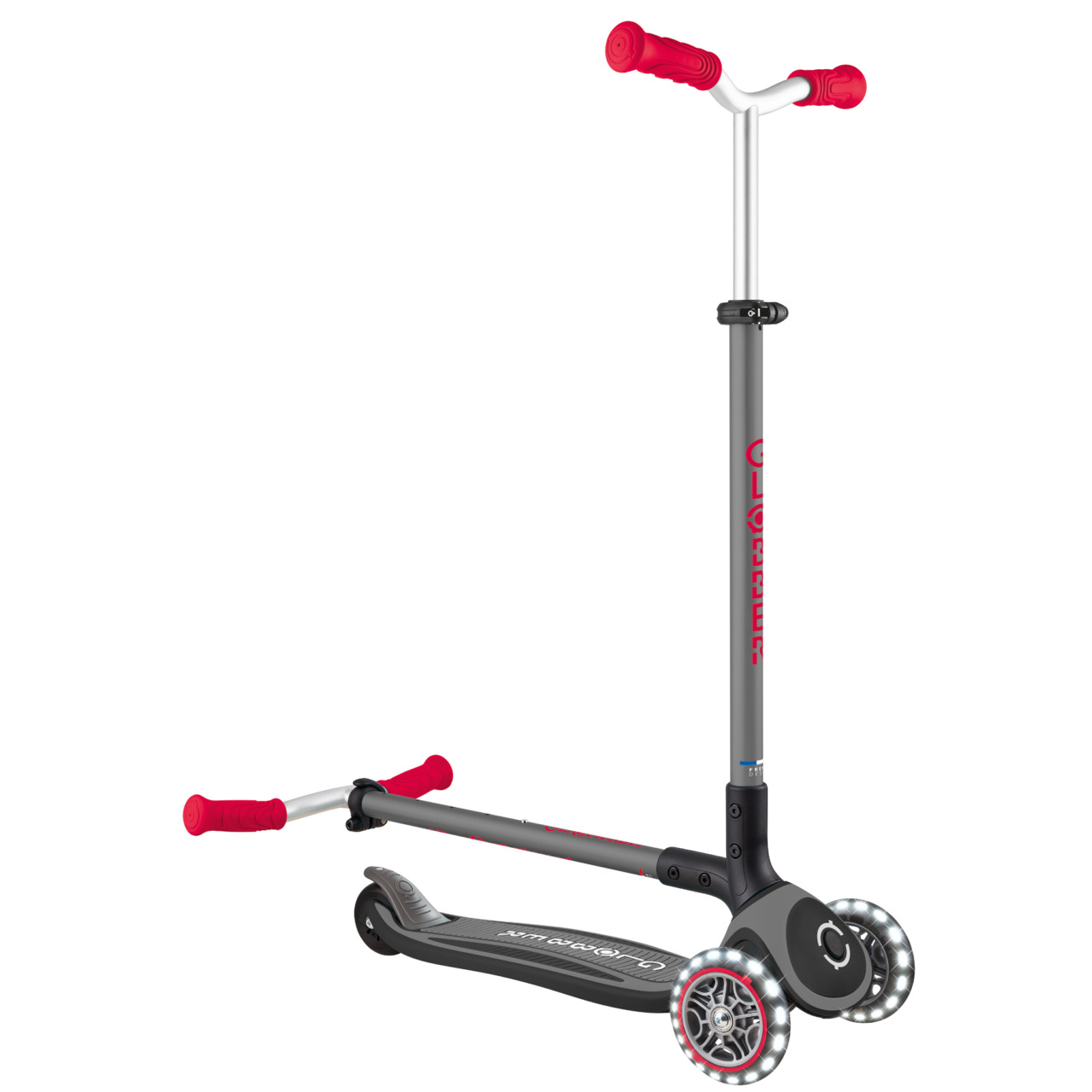 663 120 Foldable Scooter With Led Lights
