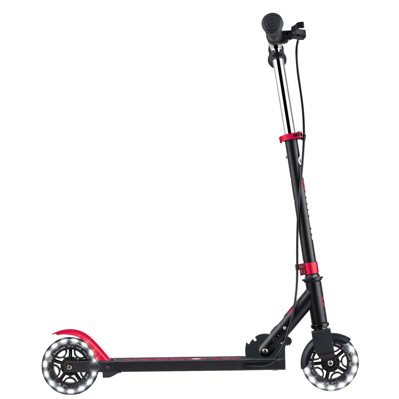 729 102 Two Wheel Scooter With Led Wheels