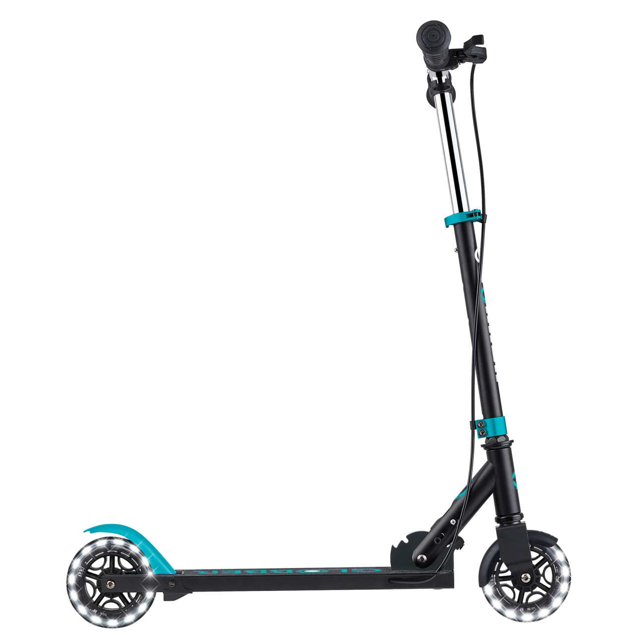 729 105 Two Wheel Scooter With Led Wheels