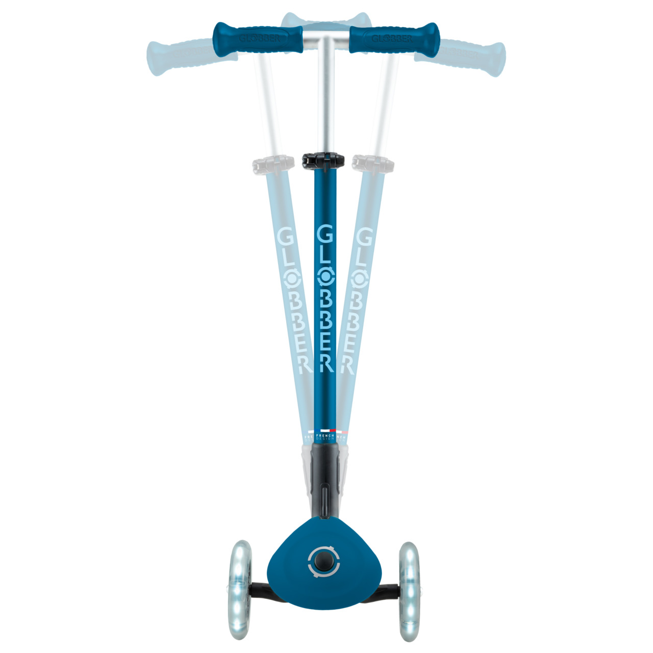 439 601 2 3 Wheel Light Scooter With Steering Lock