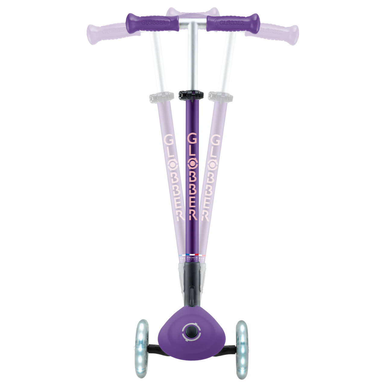 439 603 2 3 Wheel Light Scooter With Steering Lock