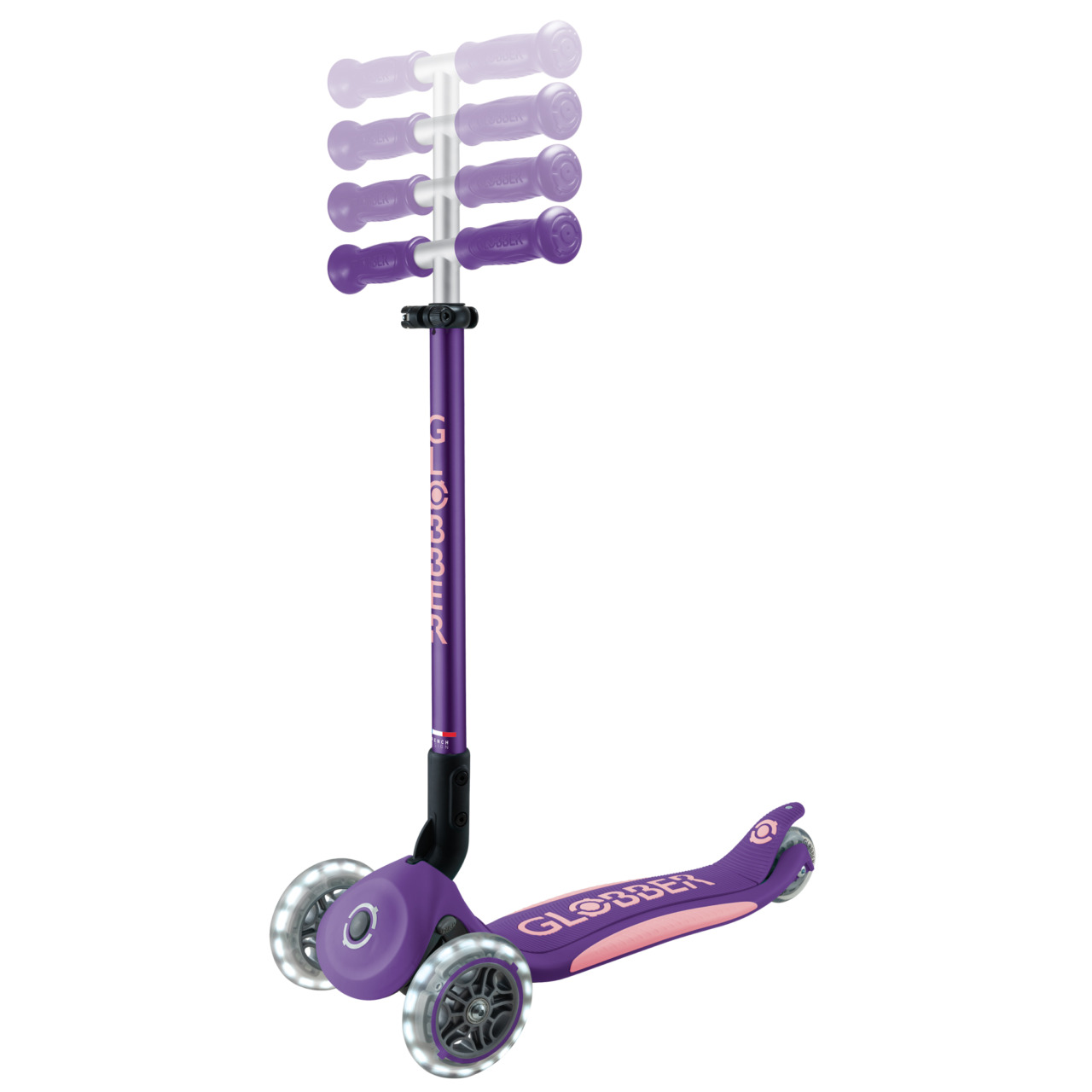 439 603 2 Adjustable 3 Wheel Scooter With Lights