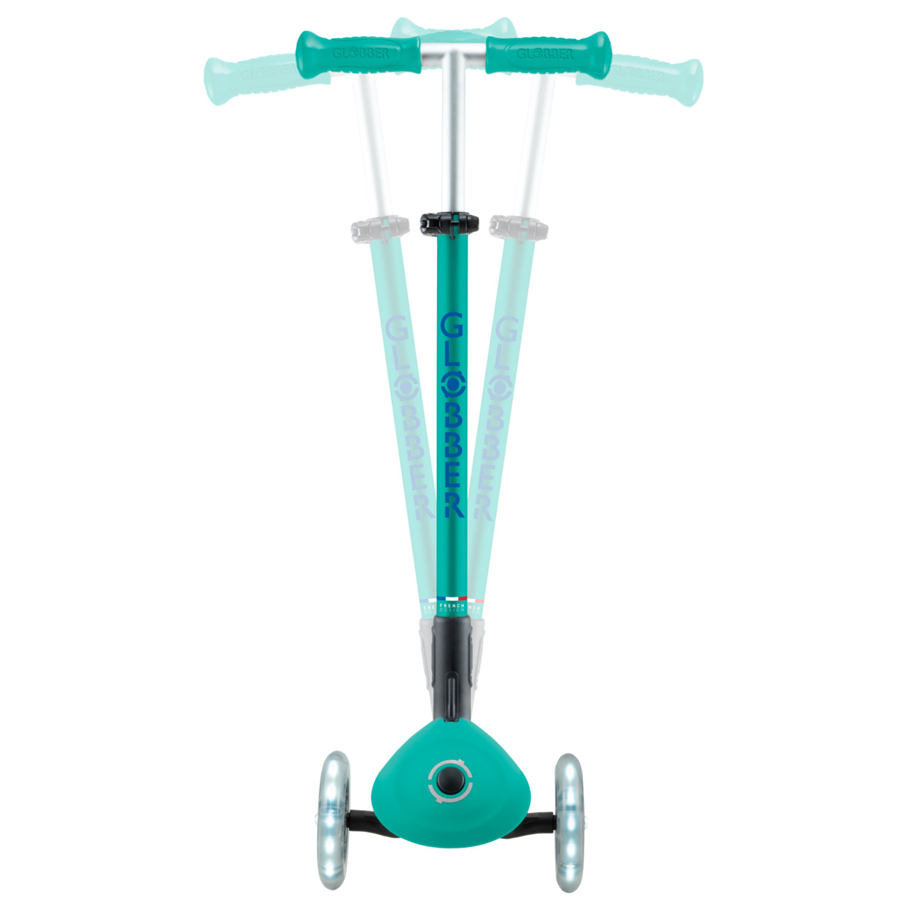 439 607 2 3 Wheel Light Scooter With Steering Lock
