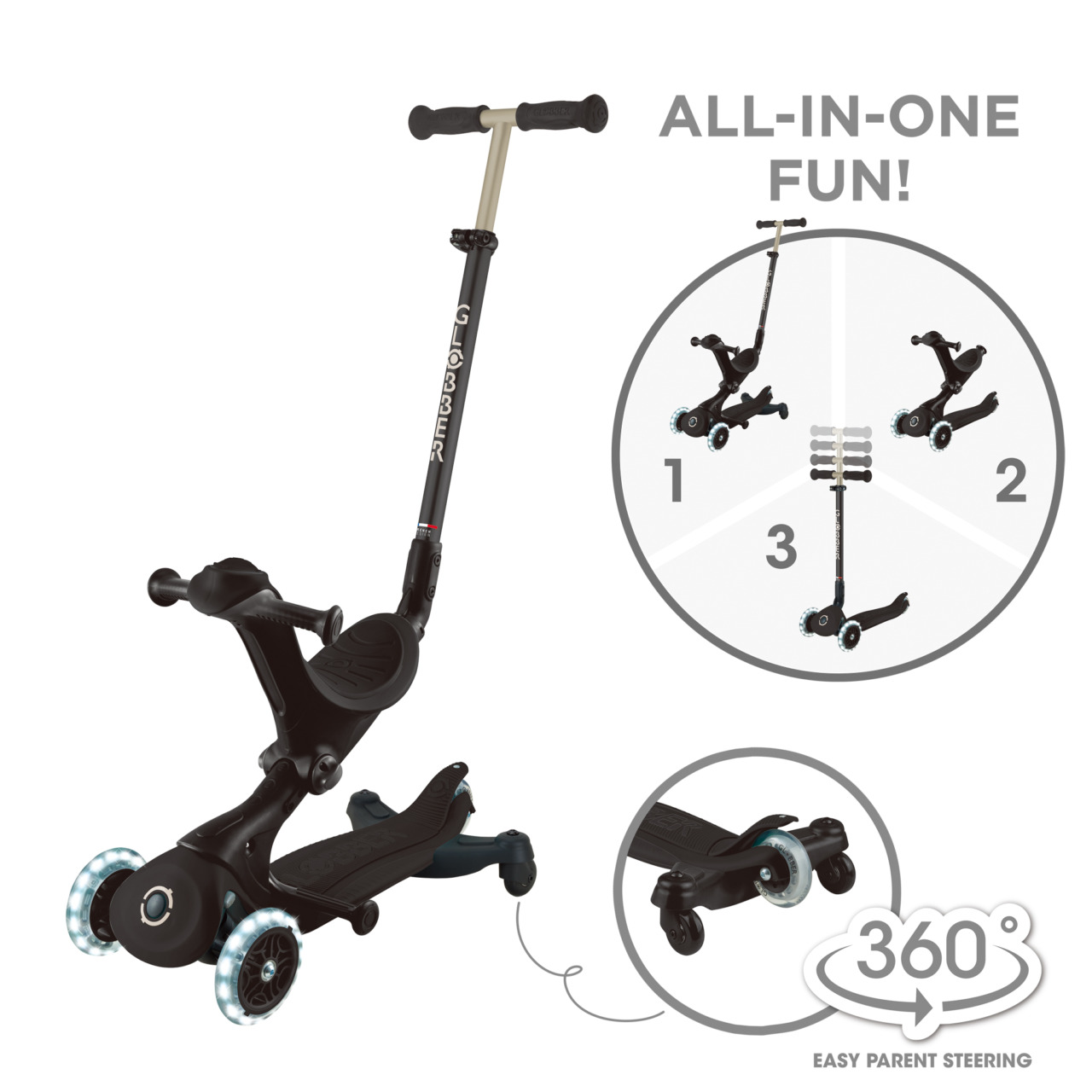 699 320 All In One Scooter With Seat