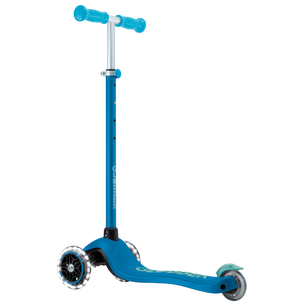 07 443 100 Light Up Glowing 3 Wheel Scooter