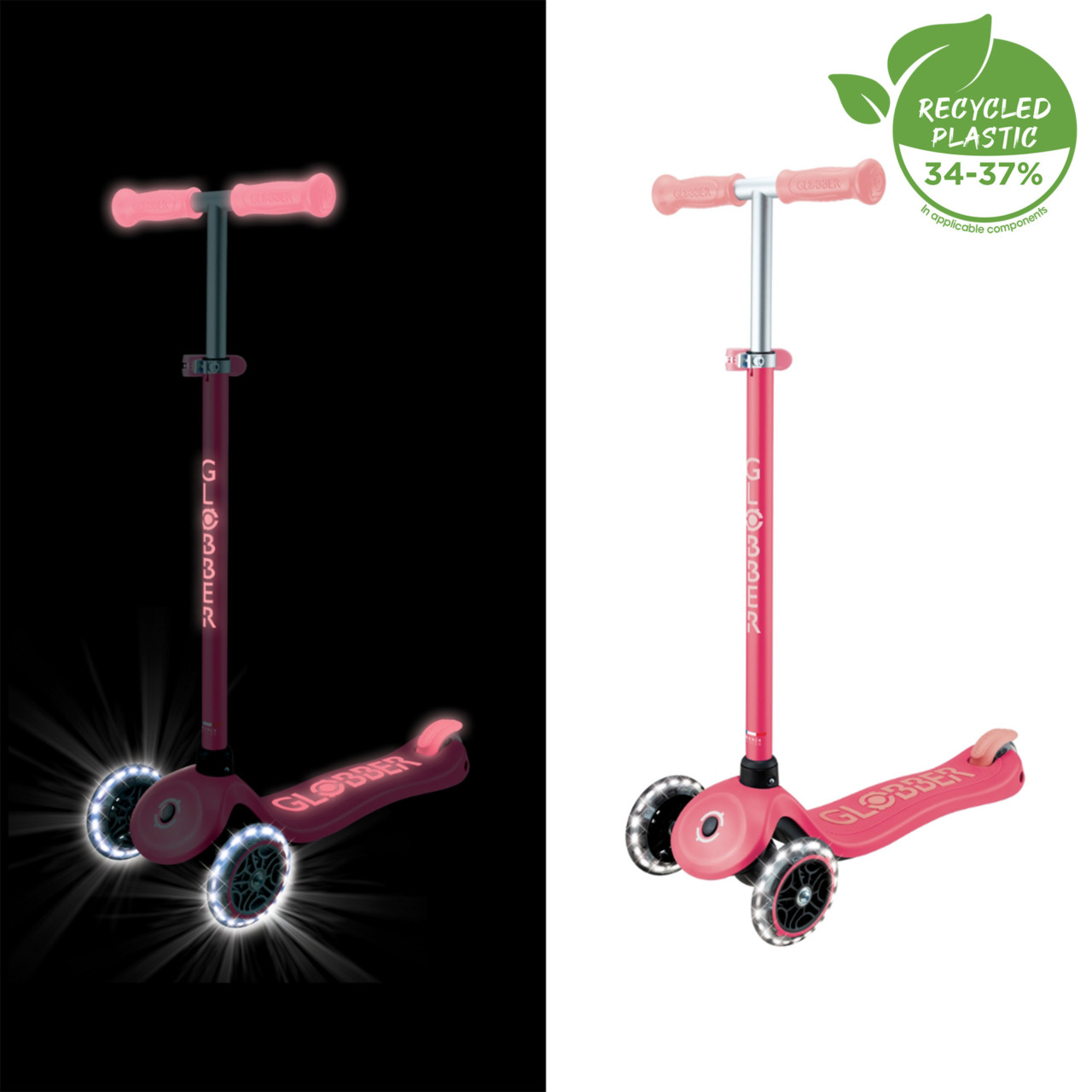 443 110 3 Wheel Glow In The Dark Scooter GRS