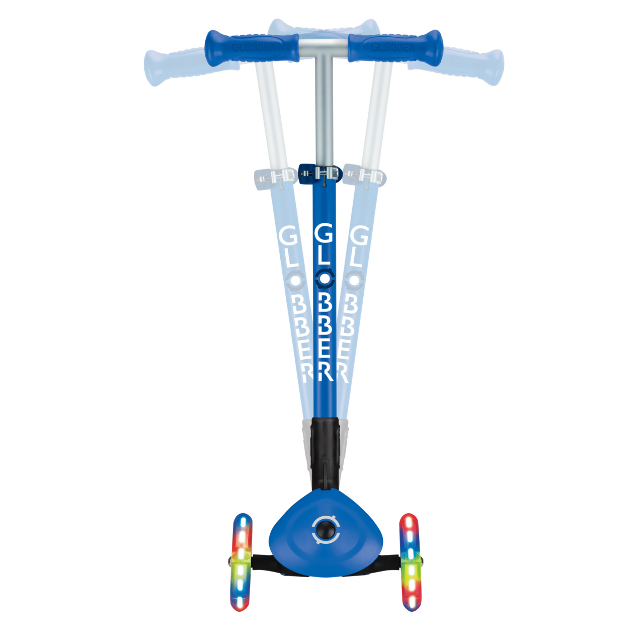 432 100 3 Folding Scooter With Steering Lock