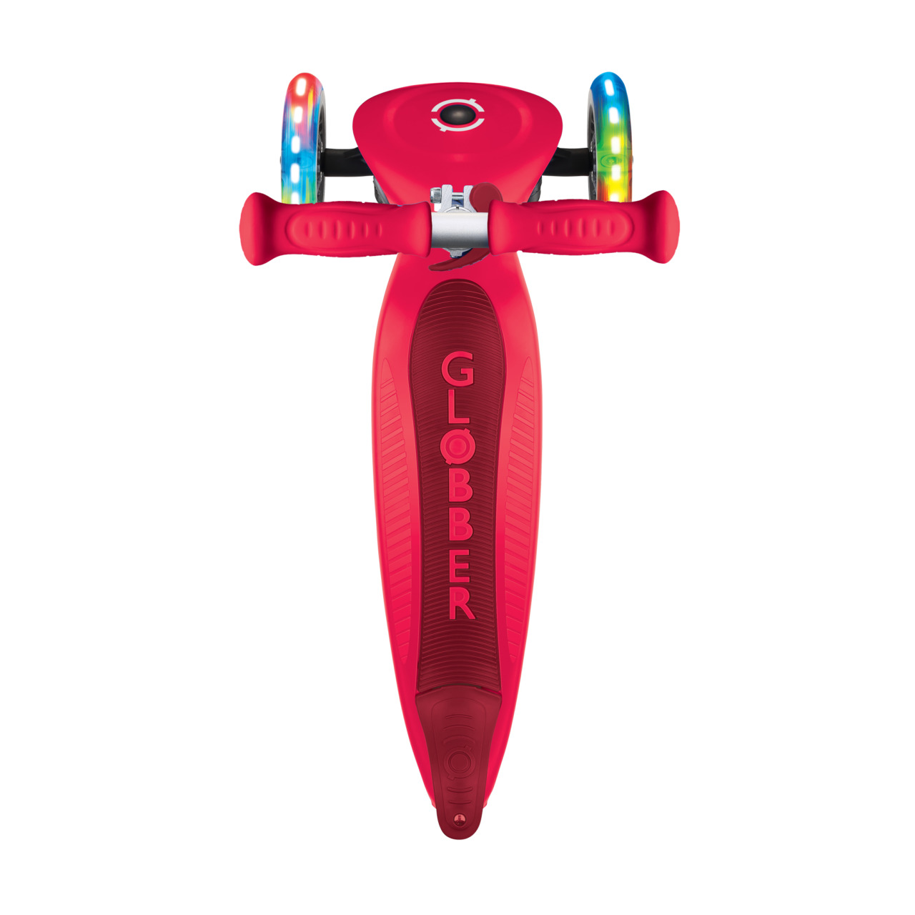 432 102 3 Folding Scooter With Flashing Wheels