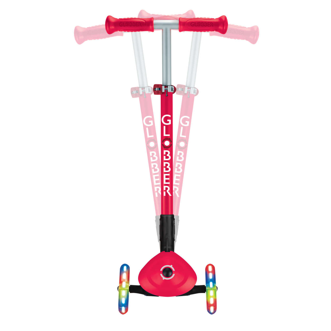 432 102 3 Folding Scooter With Steering Lock