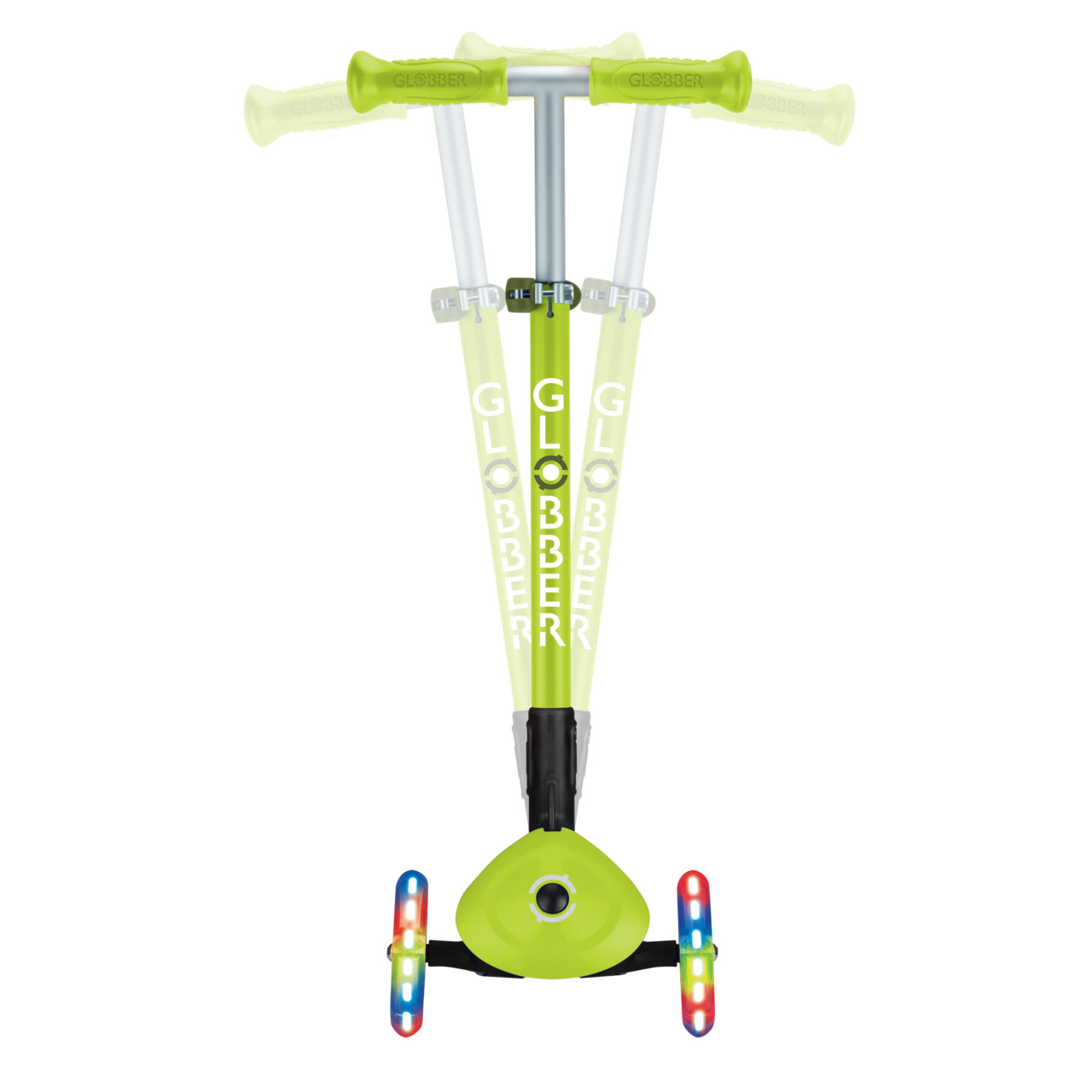 432 106 3 Folding Scooter With Steering Lock