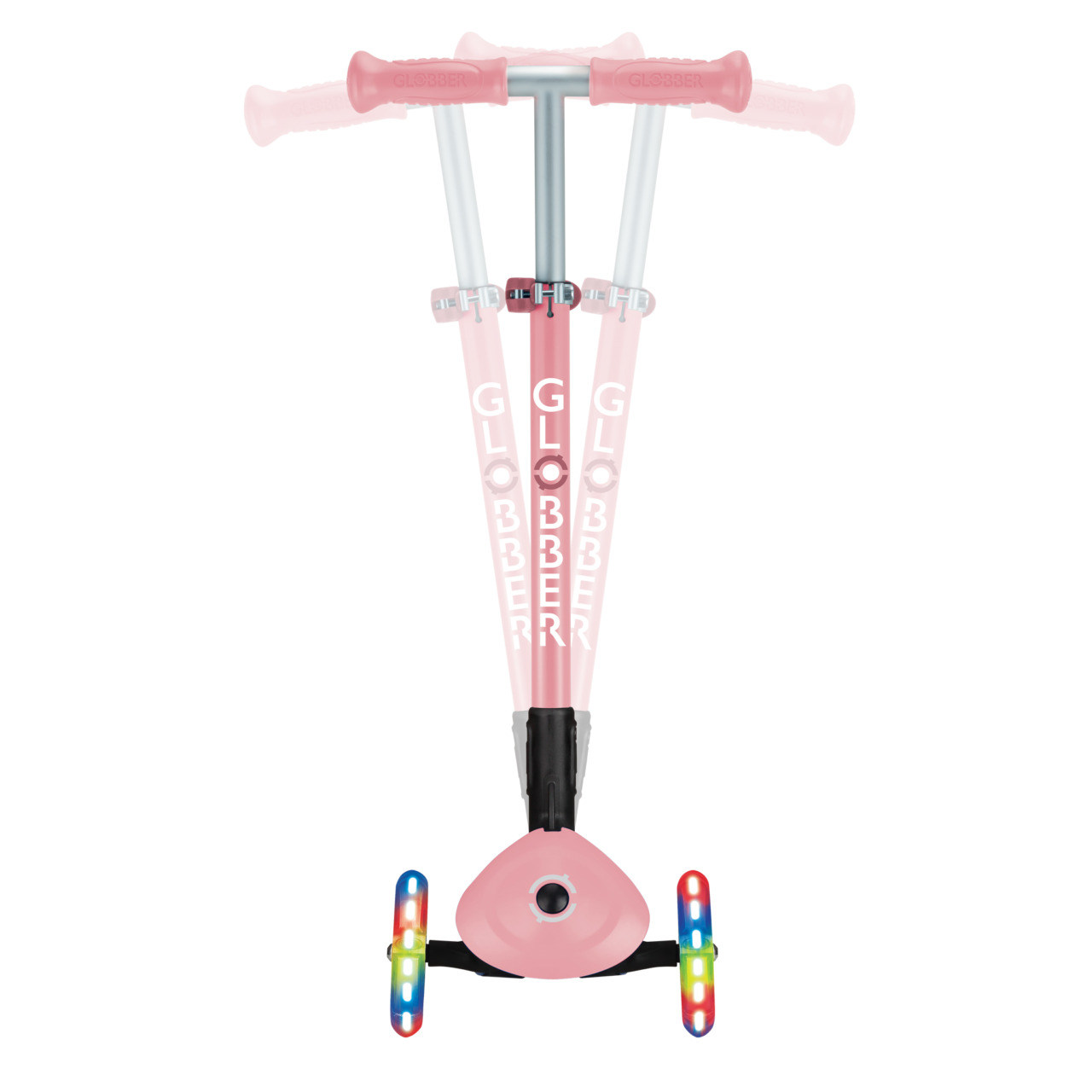 432 210 3 Folding Scooter With Steering Lock