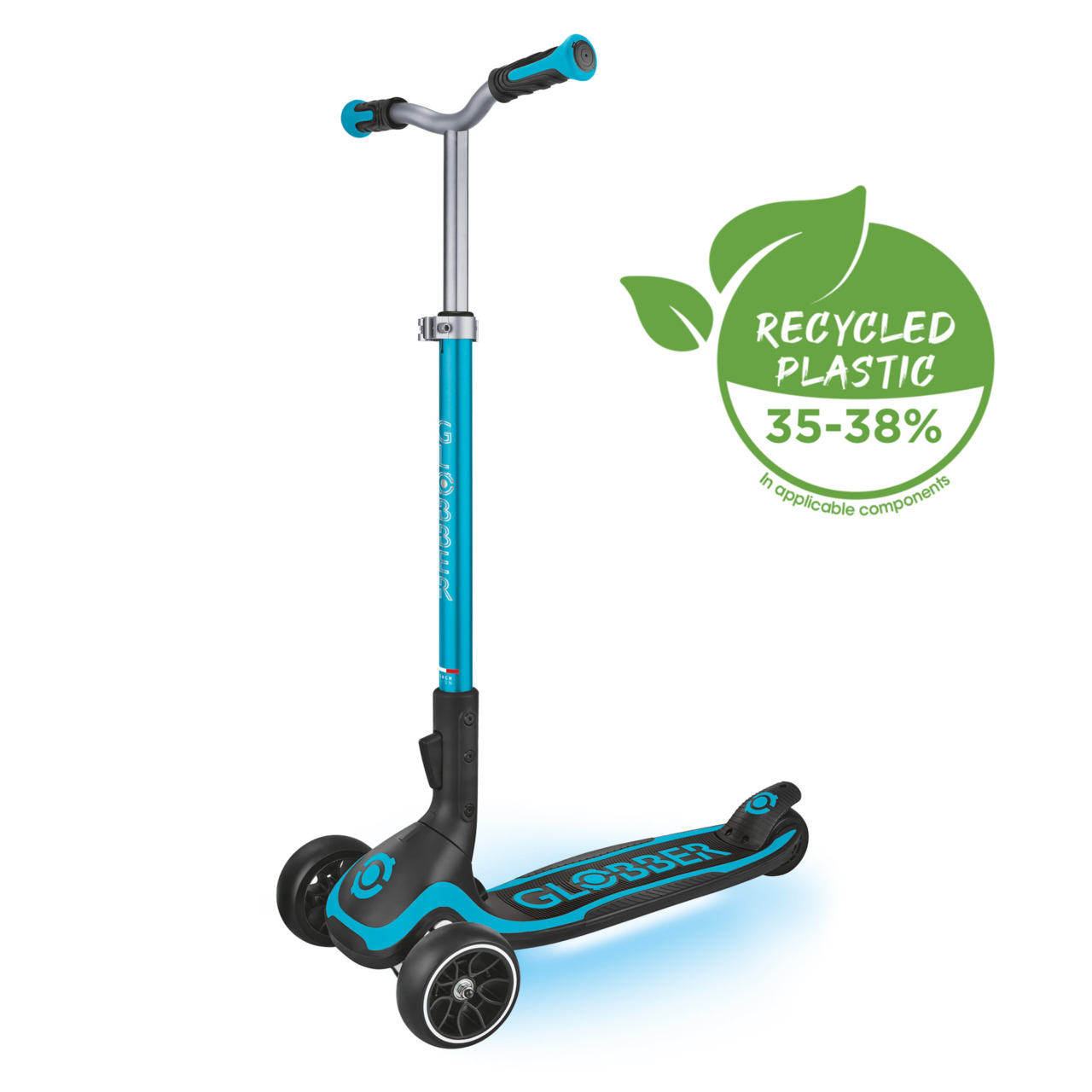 613 101 2 3 Wheel Adult Scooter With Lights GRS
