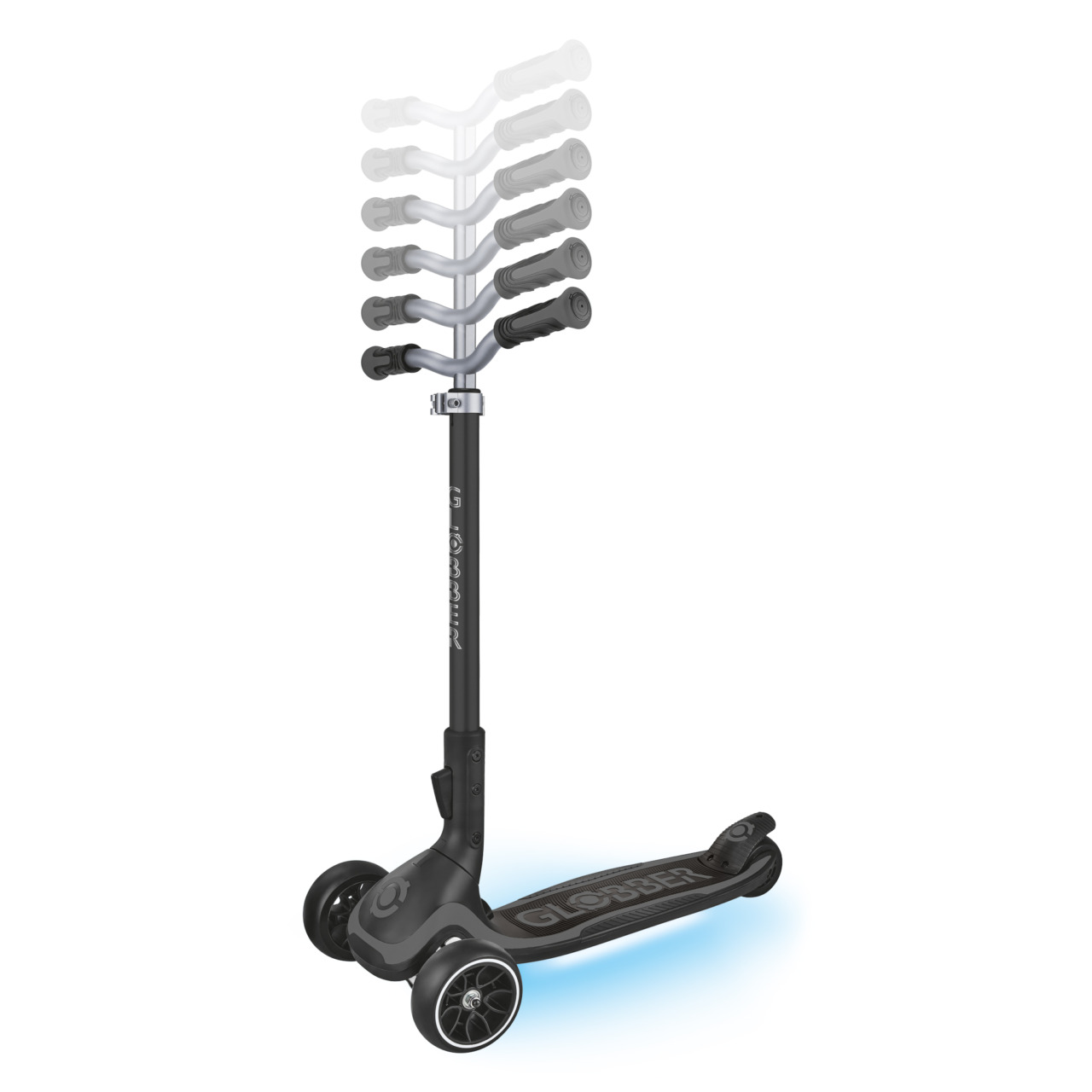 06 613 120 2 Height Adjustable Light Up Scooter